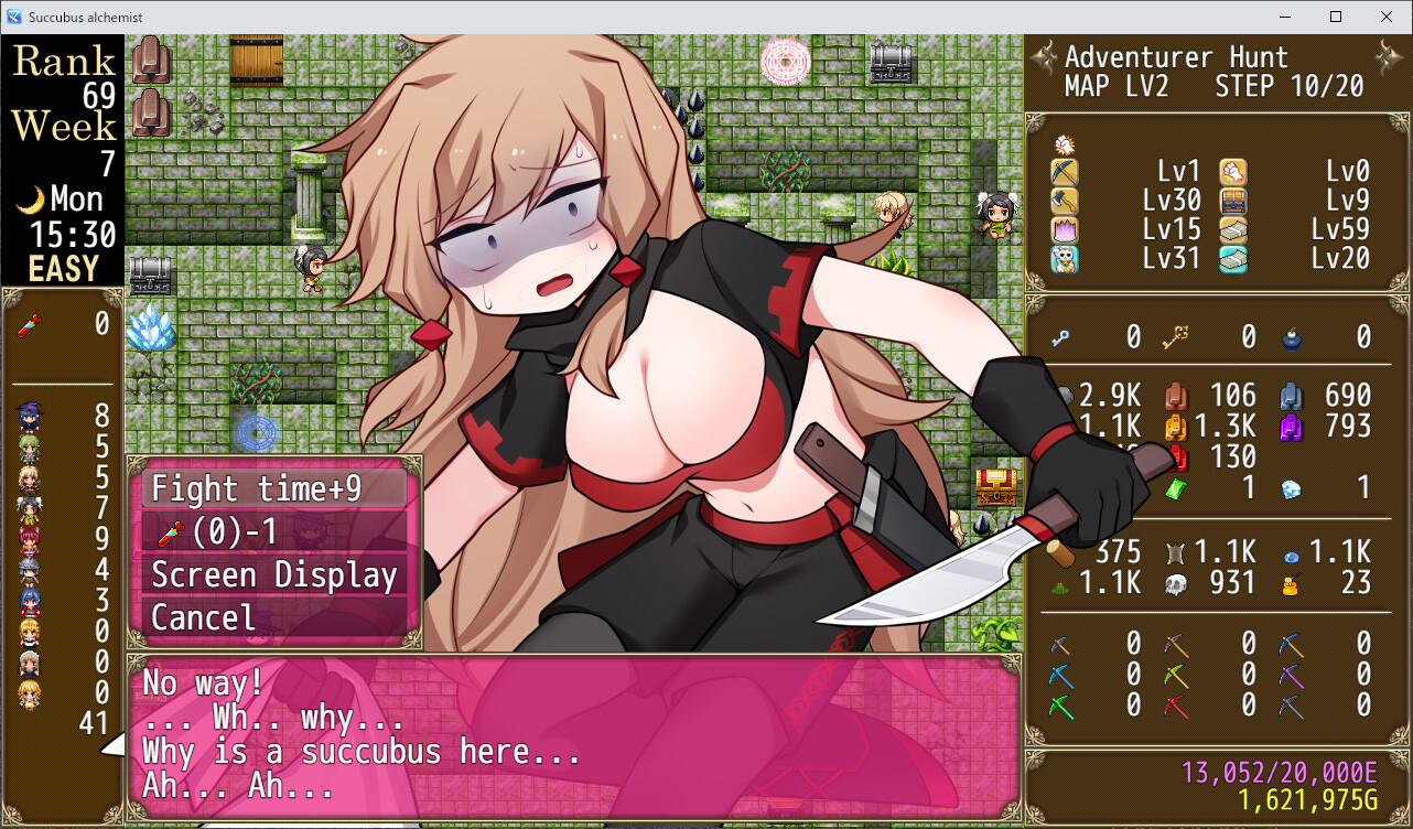 Succubus Alchemist: Transformation, Orgasming Hell screenshot 13