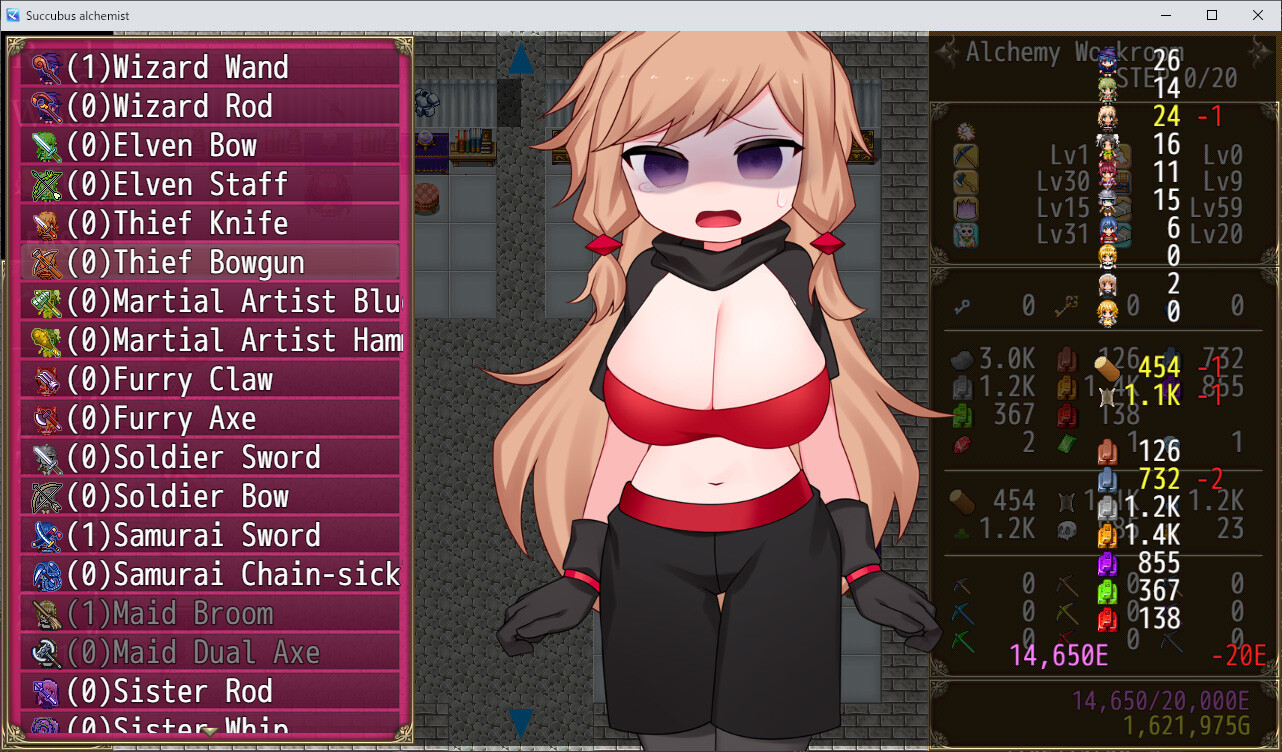 Succubus Alchemist: Transformation, Orgasming Hell screenshot 14