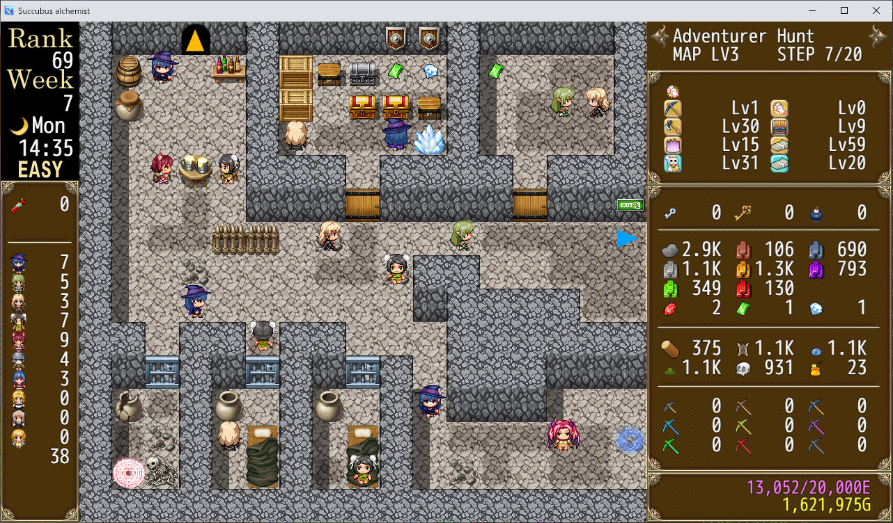 Succubus Alchemist: Transformation, Orgasming Hell screenshot 10