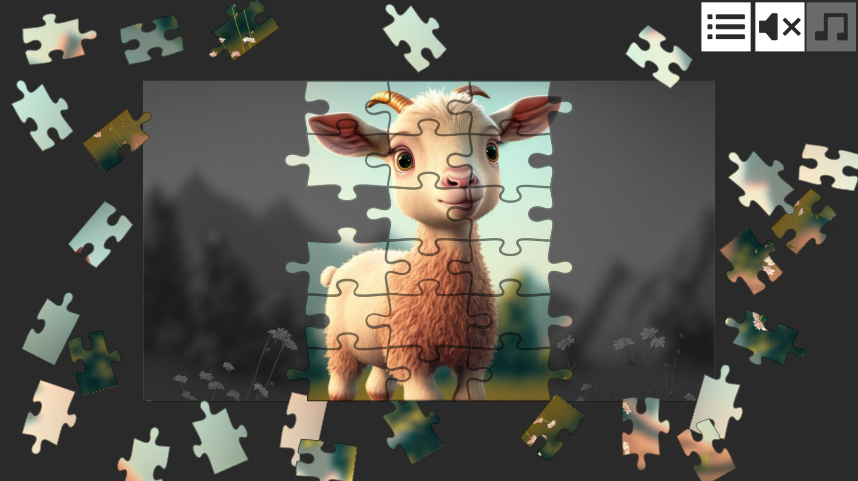 Jigsaw Puzzle - Baby Animals screenshot 2