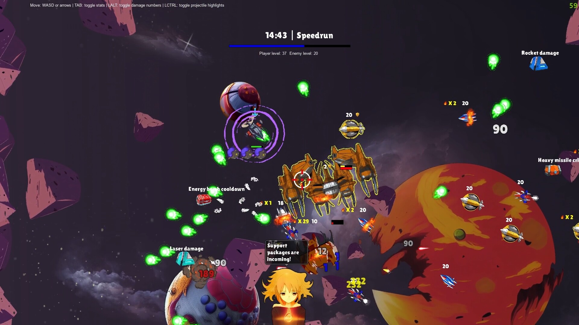 Spaceship Survivors screenshot 1