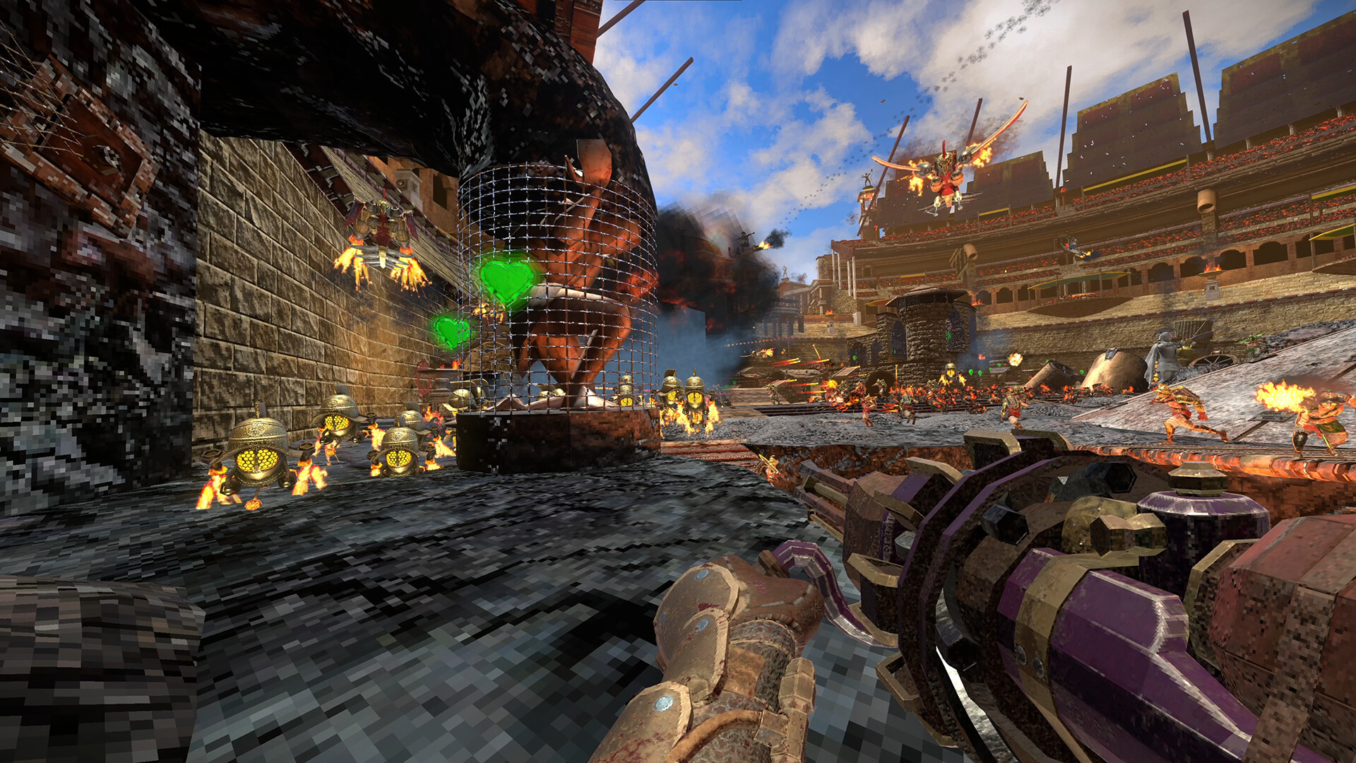 DIESELDOME: Ultraviolent Gladiator Shooter screenshot 7