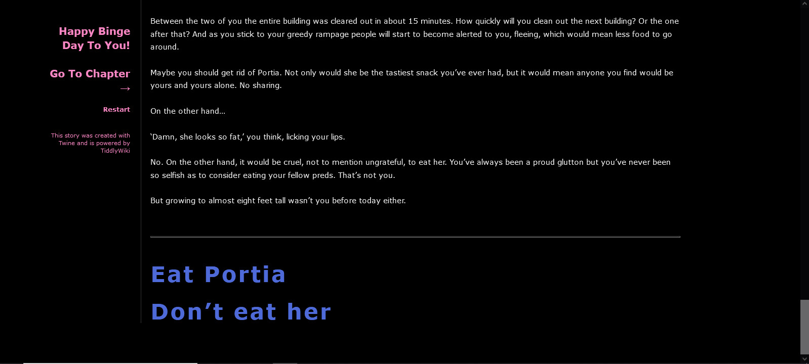 Happy Binge Day To You! (U.C.H.E.W.S #2) screenshot 4