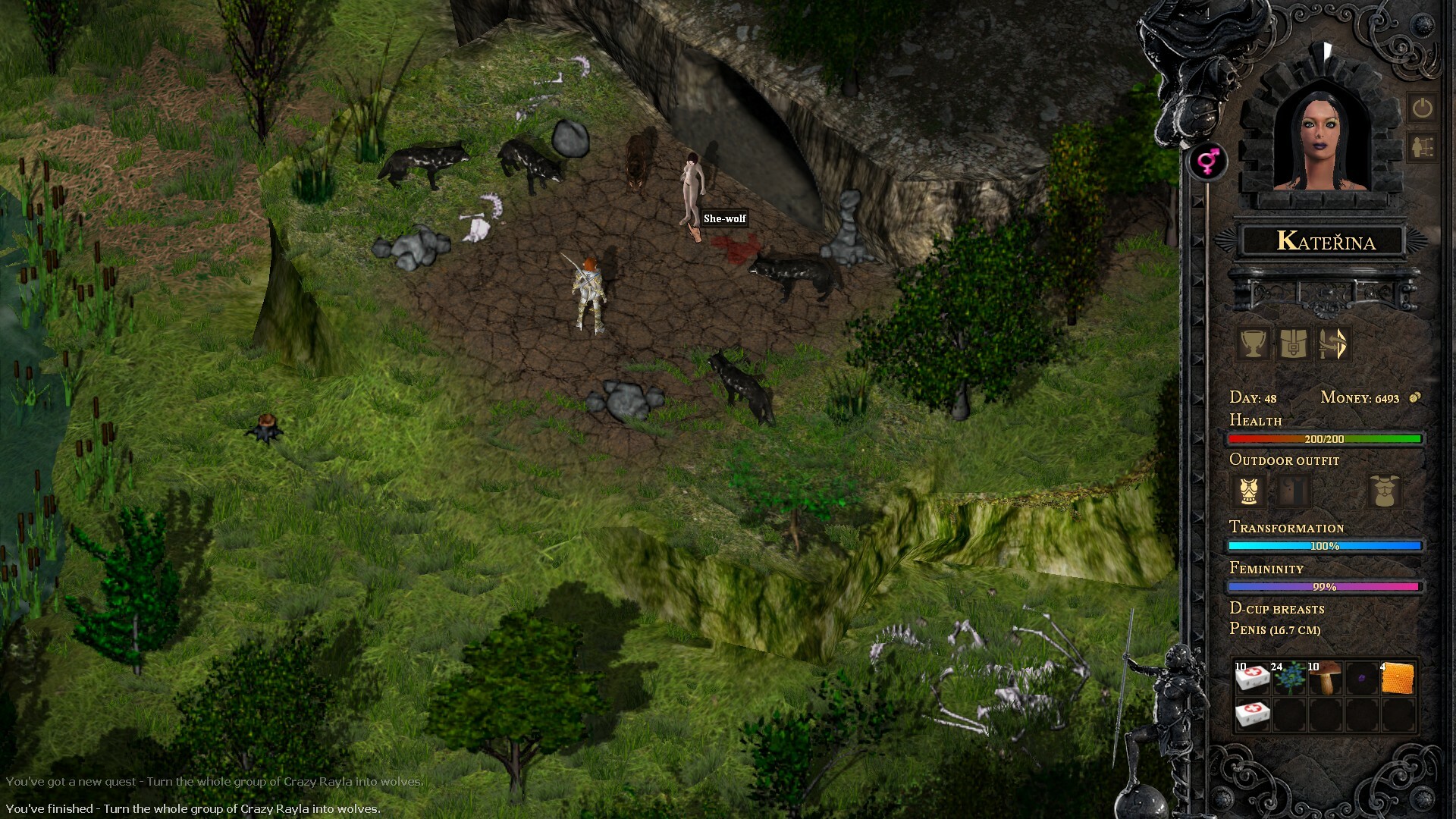 Desires of the Amazons screenshot 5