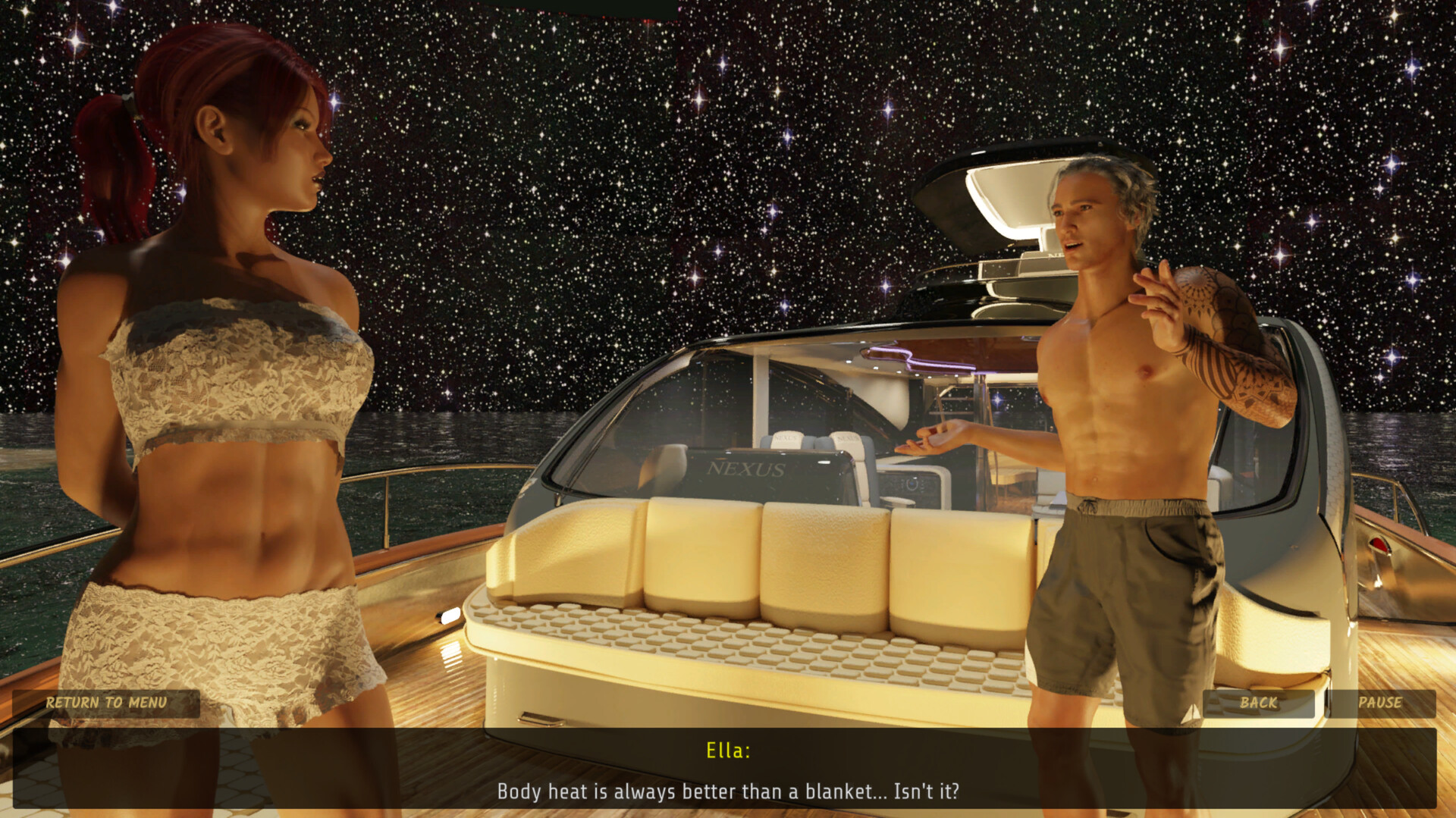 Sex Novel - Swingers Yacht screenshot 8