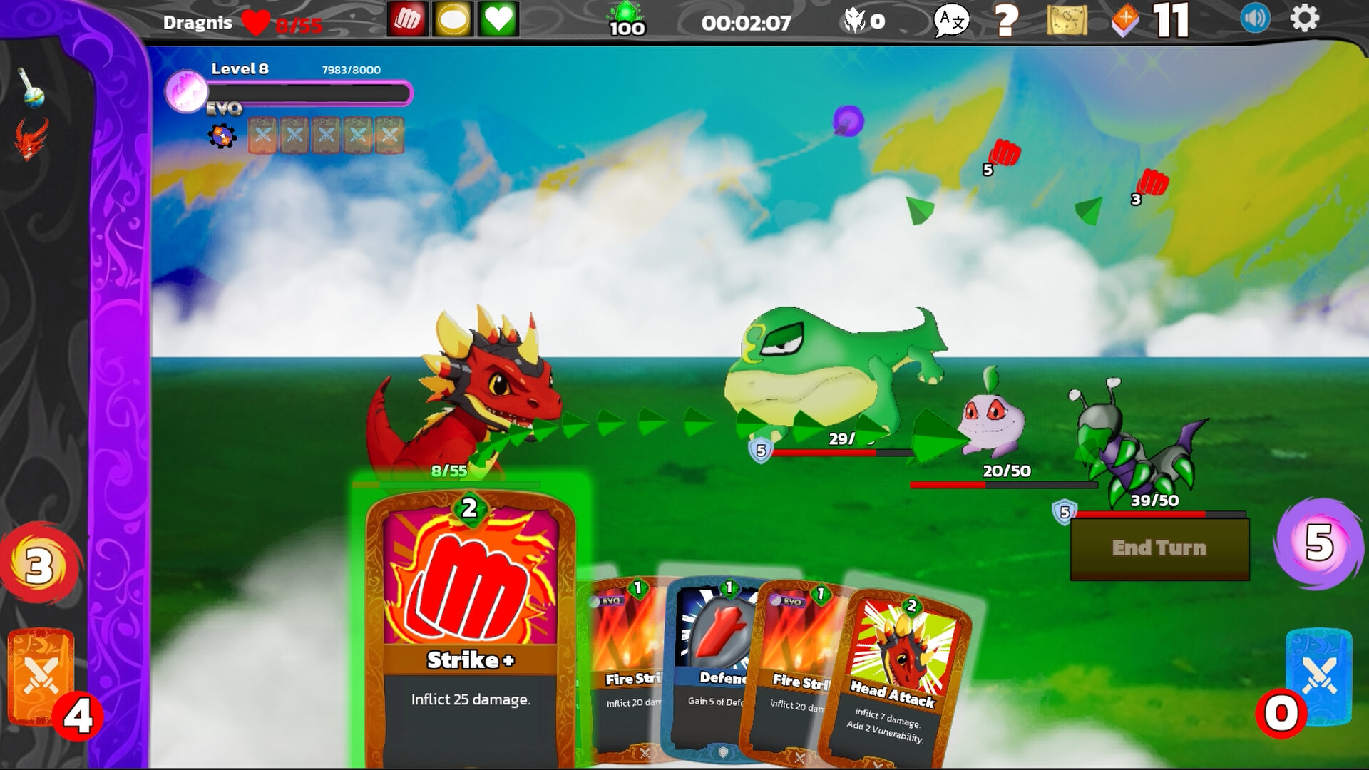 Dreamians: Card Battle screenshot 5