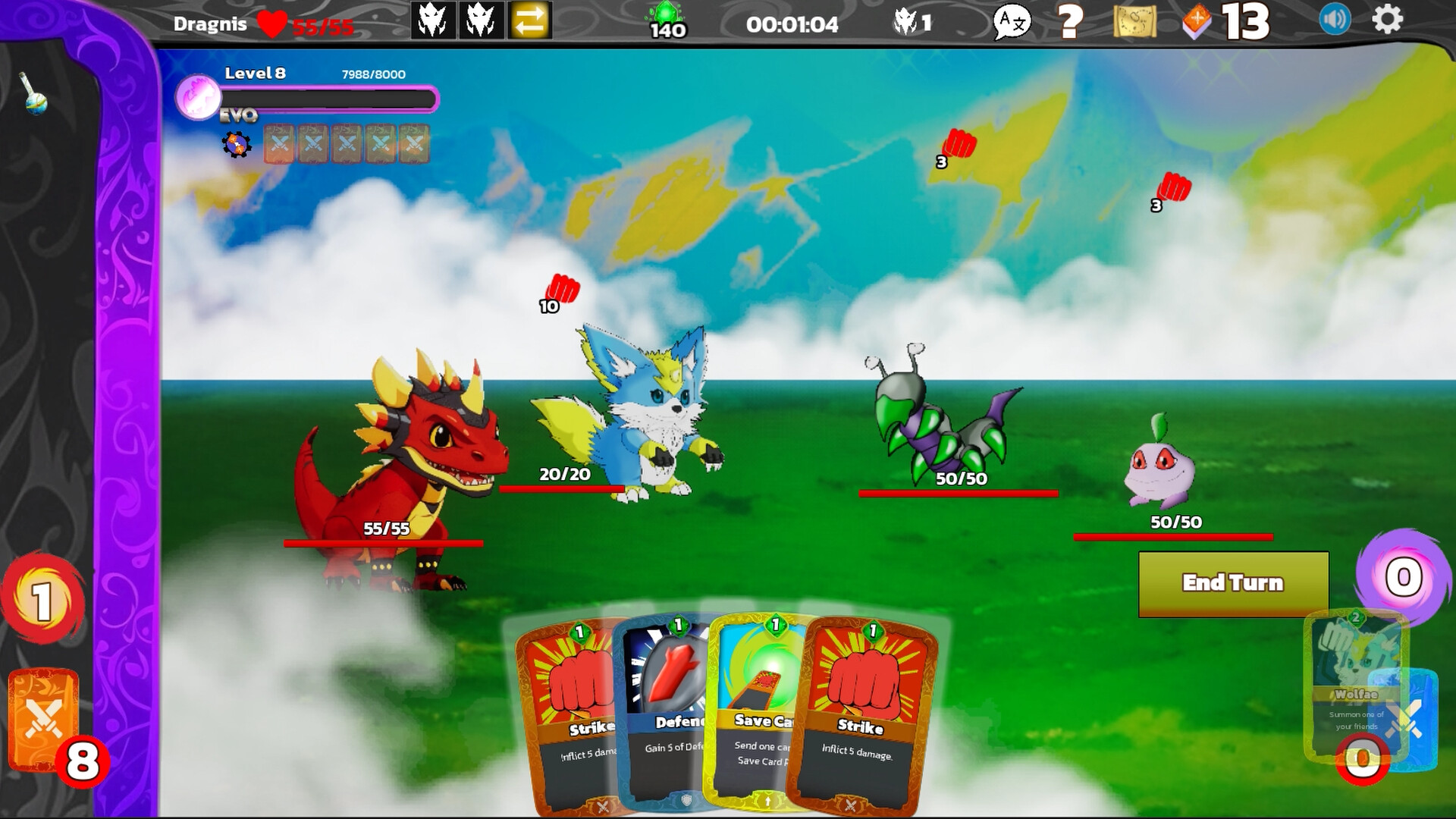 Dreamians: Card Battle screenshot 4