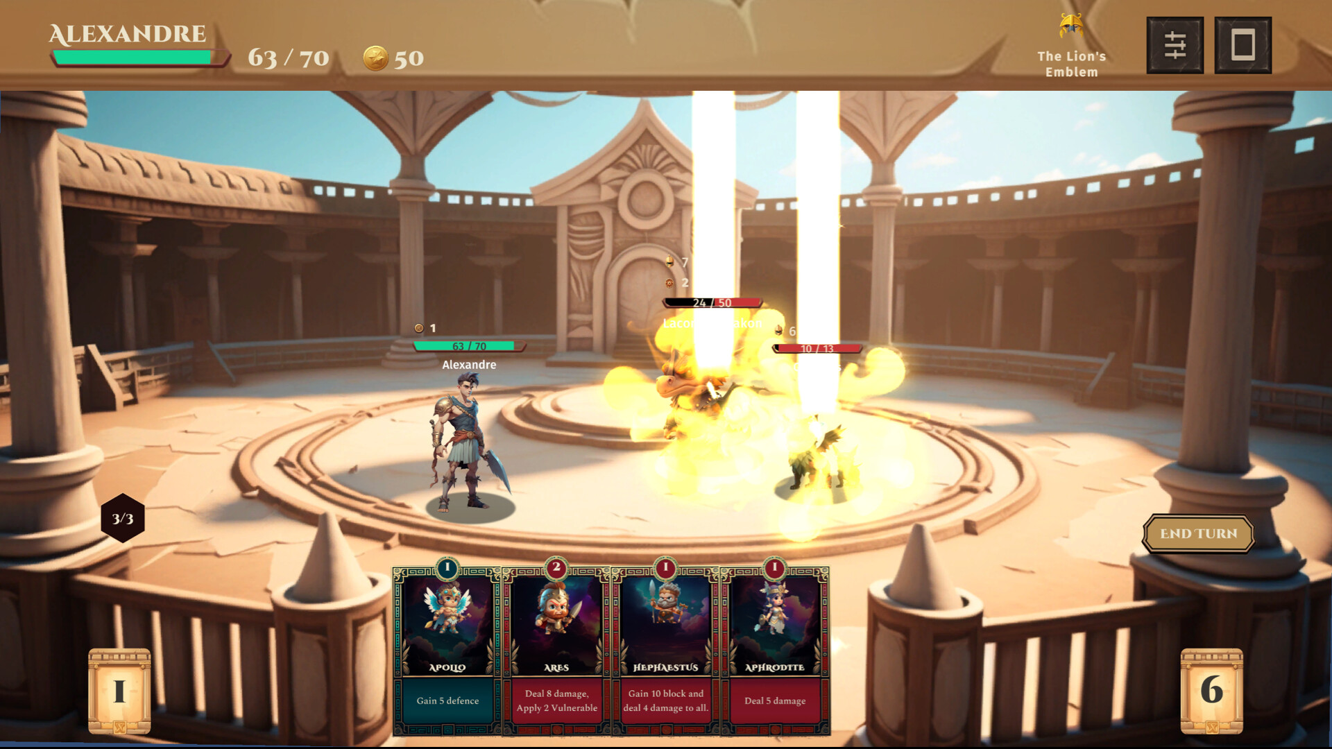 Heroes of Olympus screenshot 2