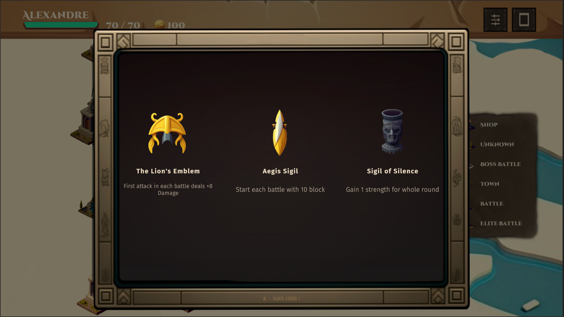 Heroes of Olympus screenshot 1