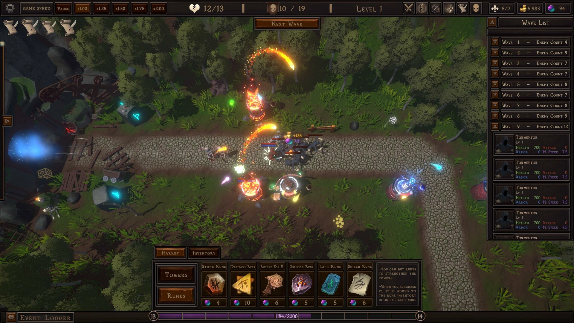 The Cursed Village TD screenshot 1