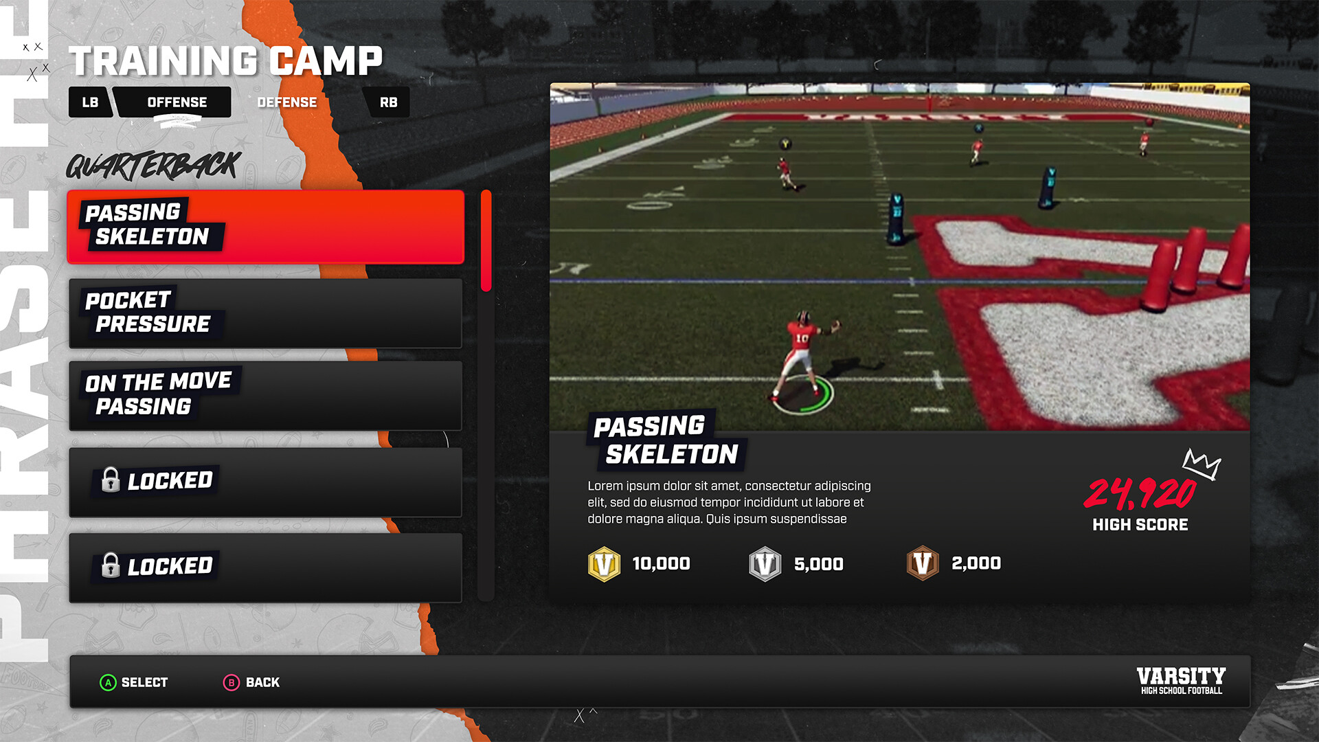 Varsity High School Football screenshot 7