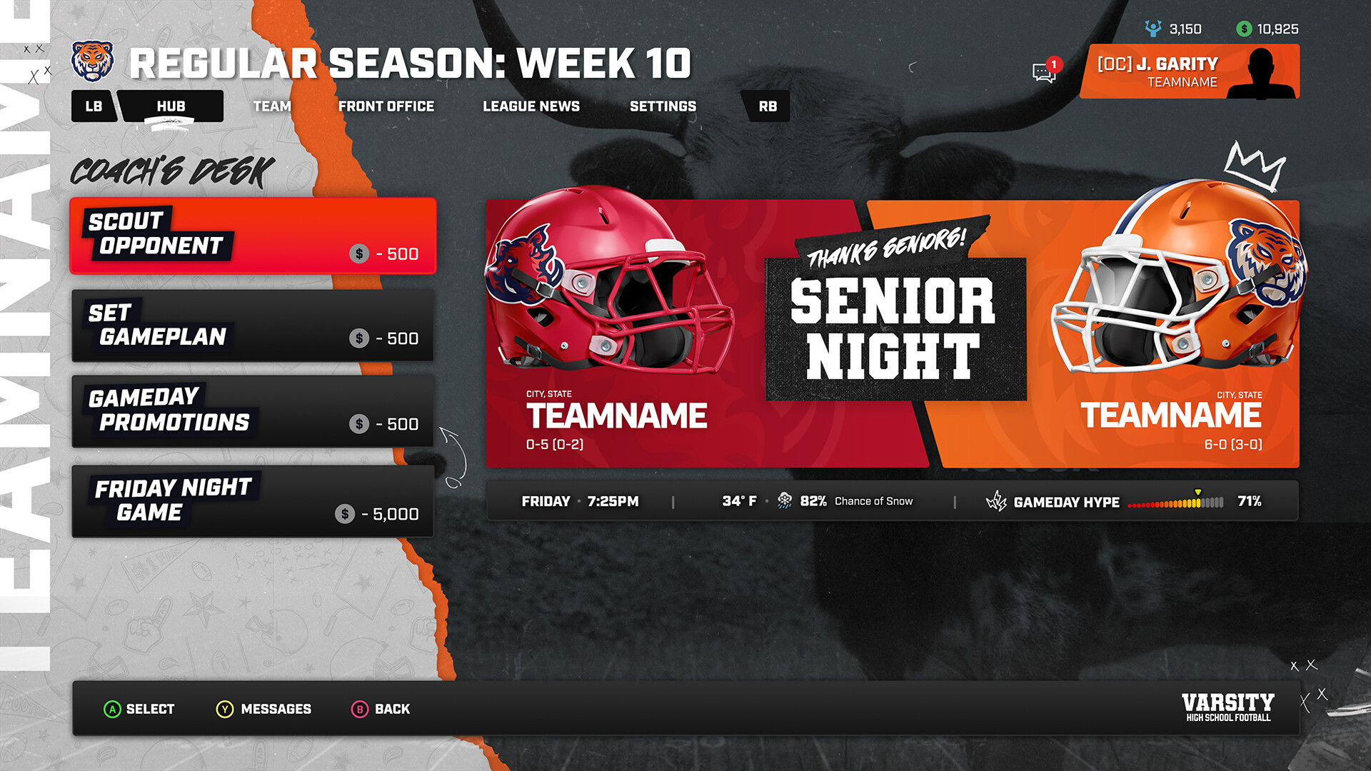 Varsity High School Football screenshot 6