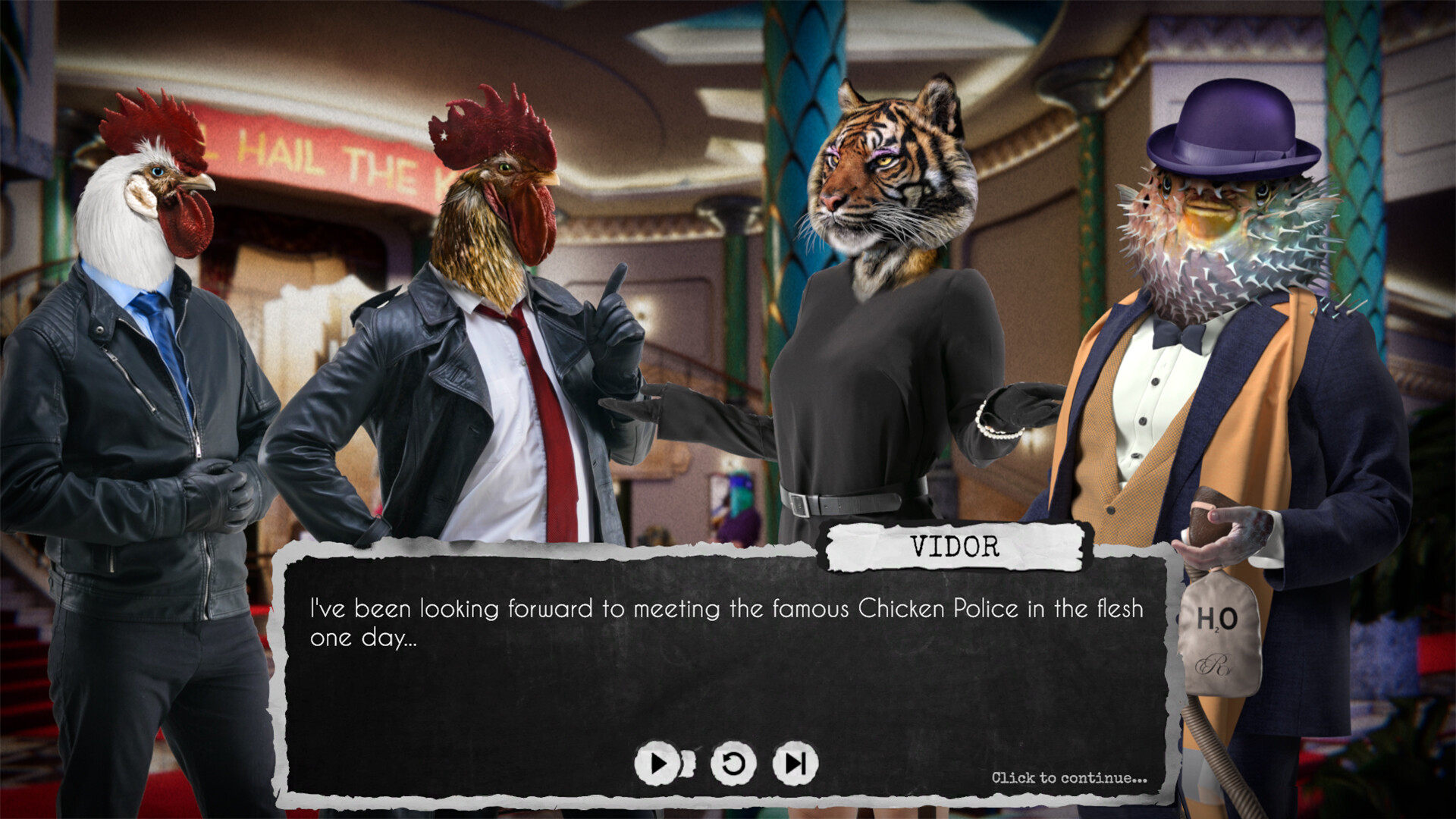 Chicken Police: Into the HIVE! screenshot 16