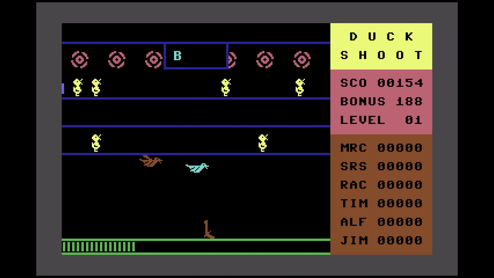 Duck Shoot (C64/VIC-20) screenshot 1