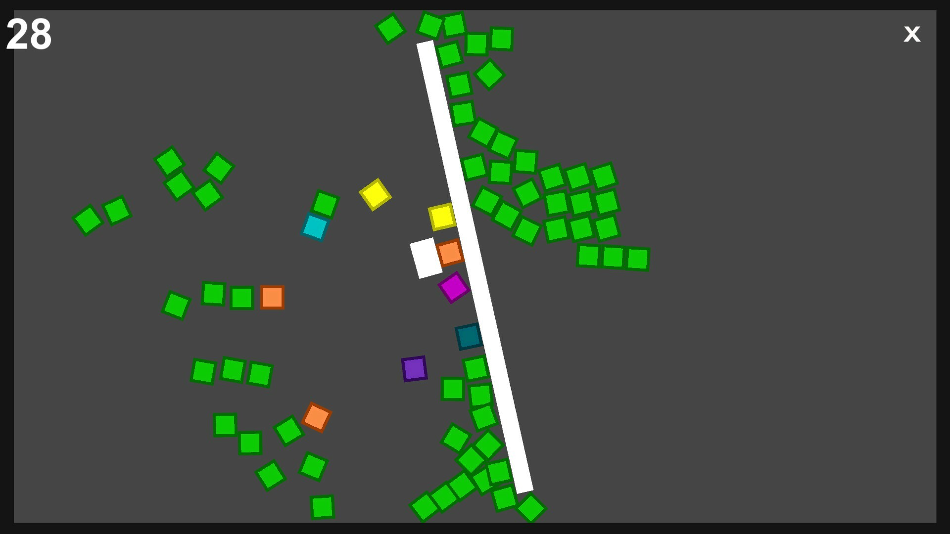 Green Squares screenshot 1