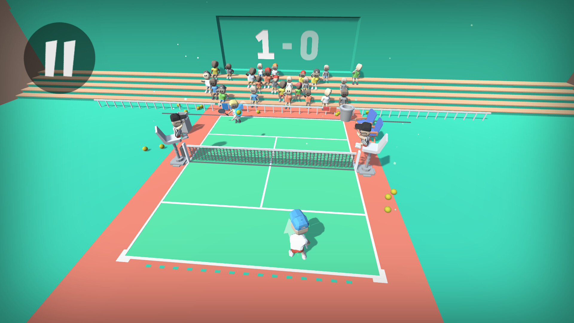 Swipe Tennis screenshot 1