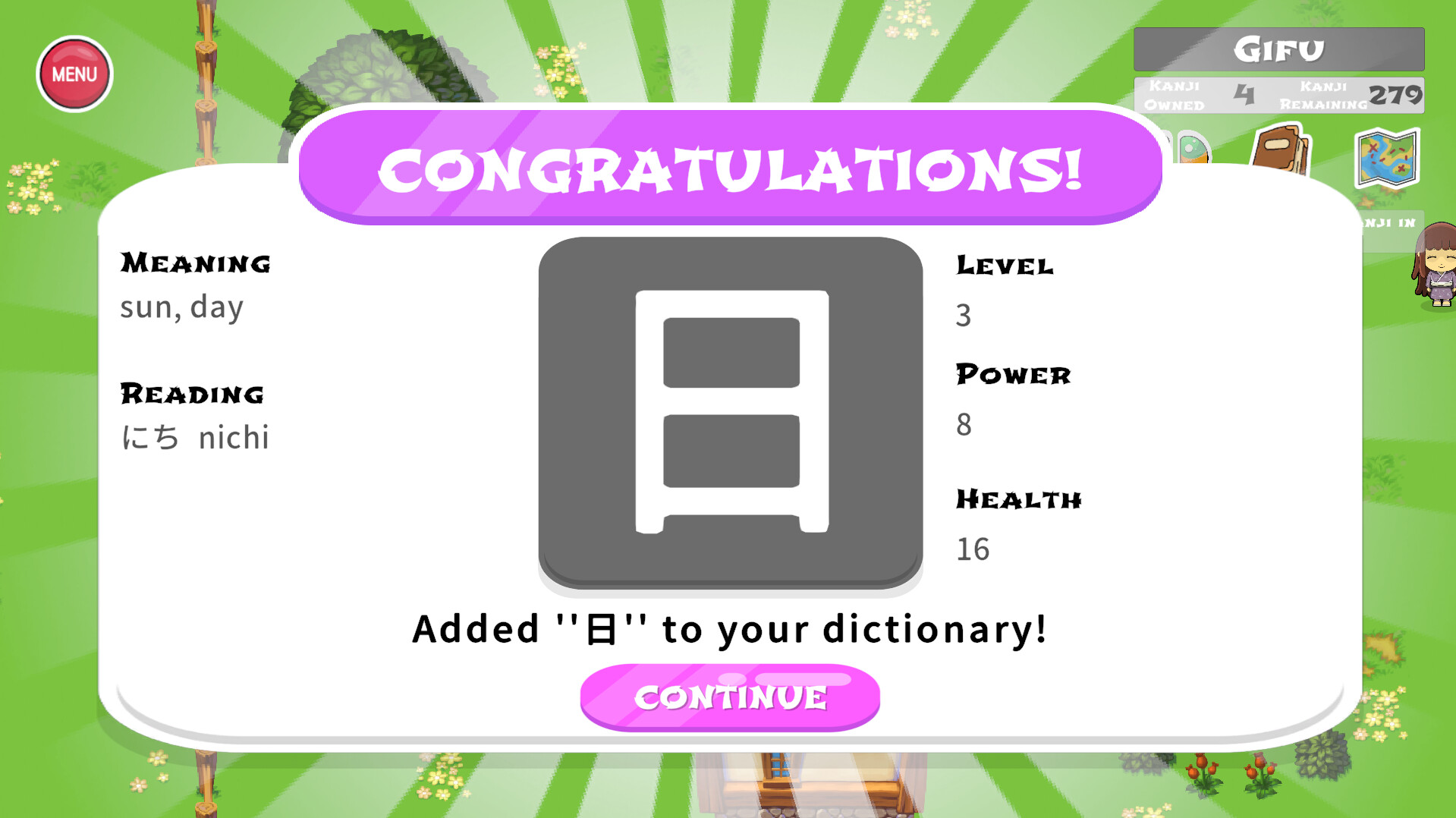 Sakura Kanji Ketchi screenshot 5
