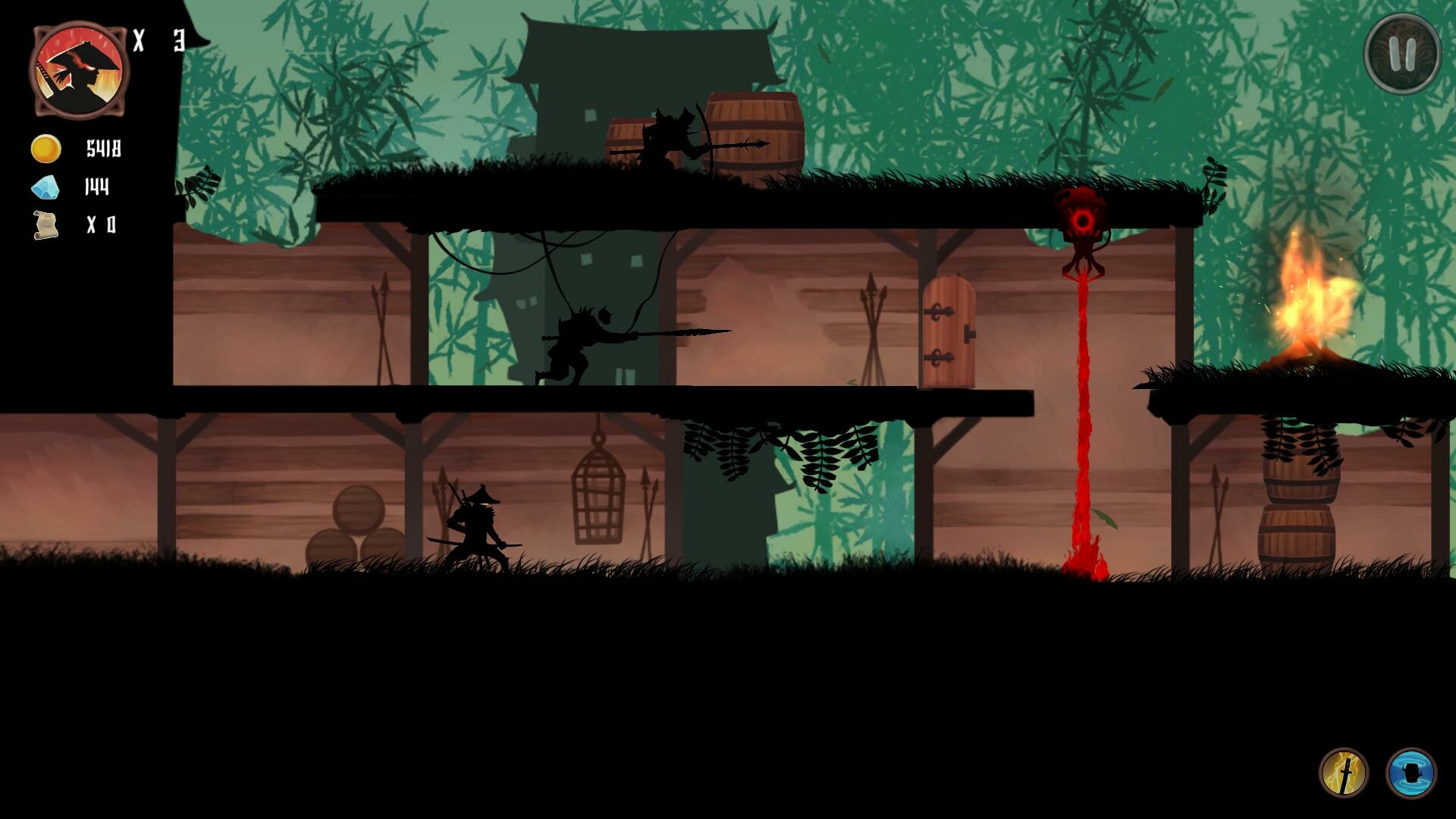 Revenge of the shadow ninja screenshot 3
