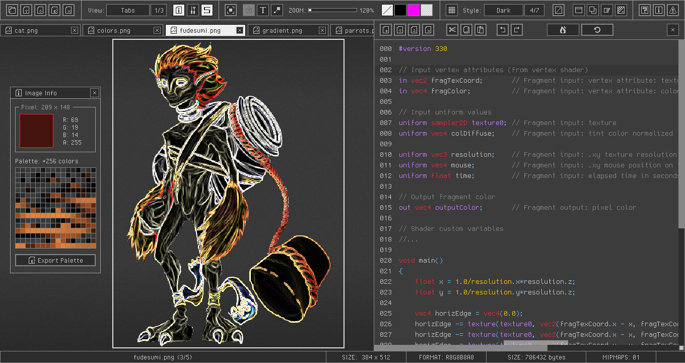 rTexViewer screenshot 5