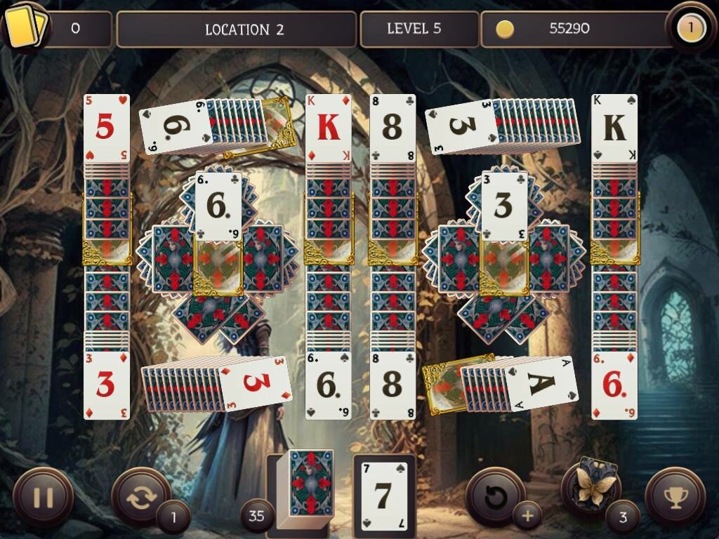 Mystery Solitaire. Grimm's Tales 8 screenshot 1