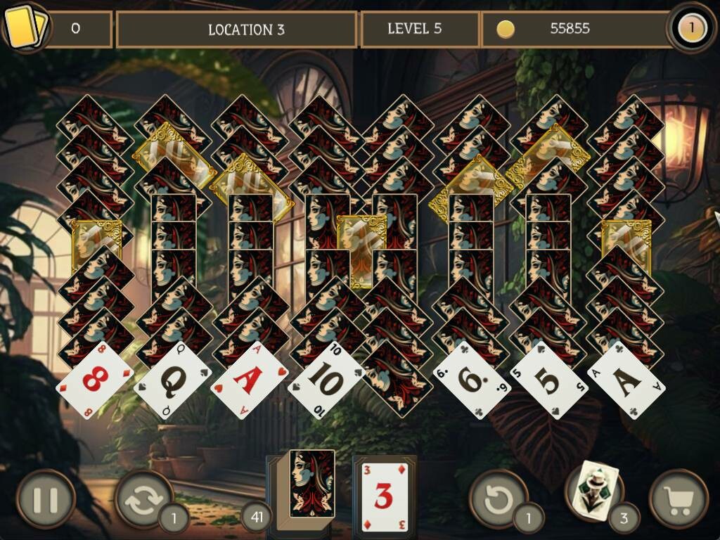 Detective Solitaire. Butler Story 3 screenshot 3