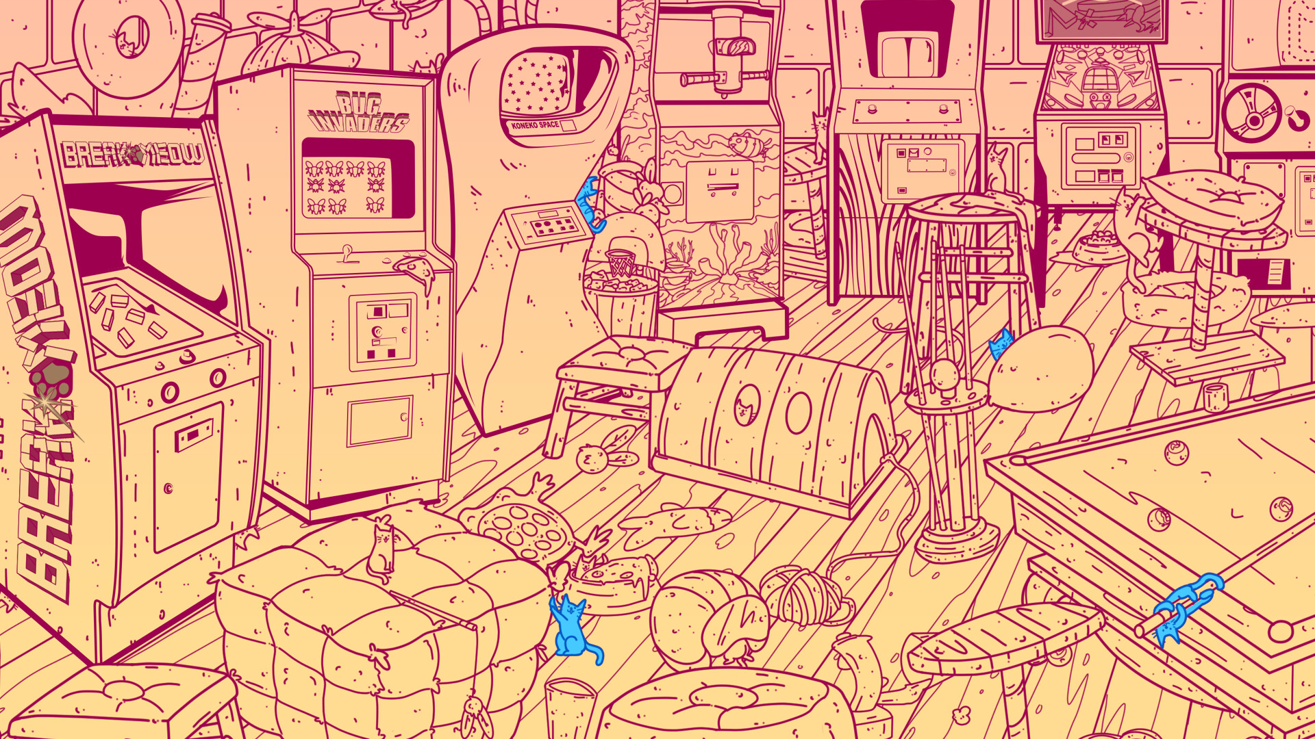 An Arcade Full of Cats screenshot 1