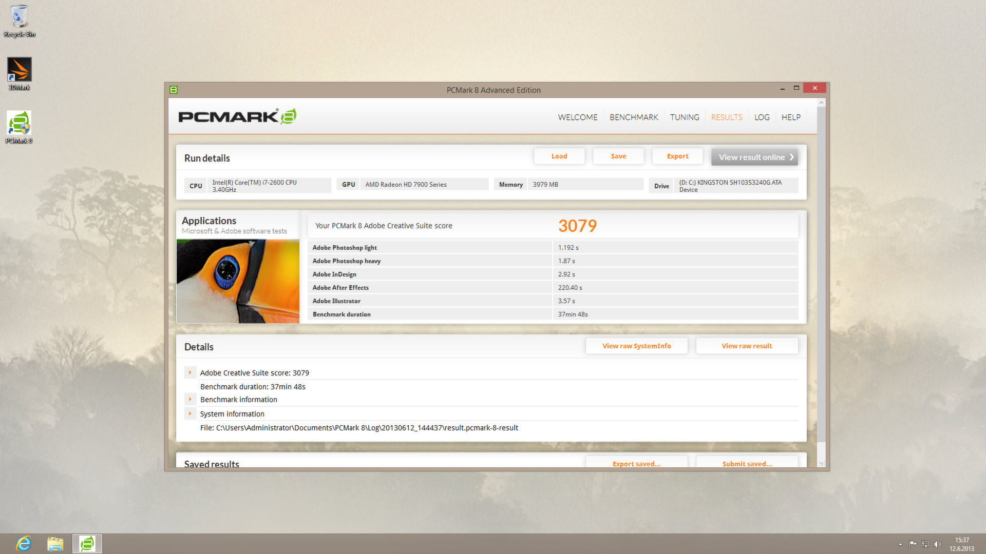 PCMark 8 screenshot 3