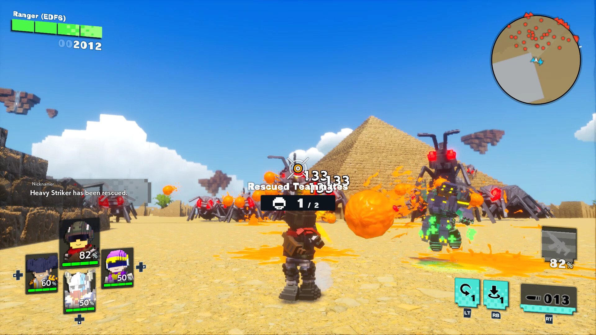 EARTH DEFENSE FORCE: WORLD BROTHERS 2 screenshot 3