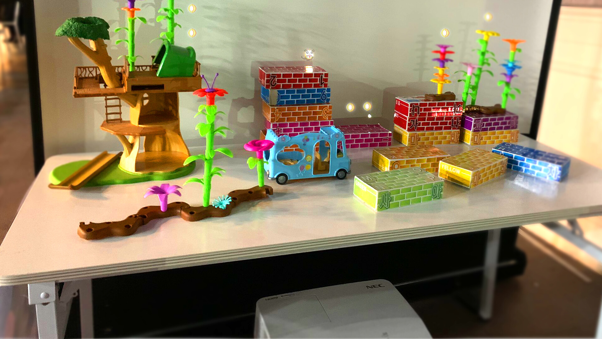 Pandamander's Projector Platformer screenshot 2