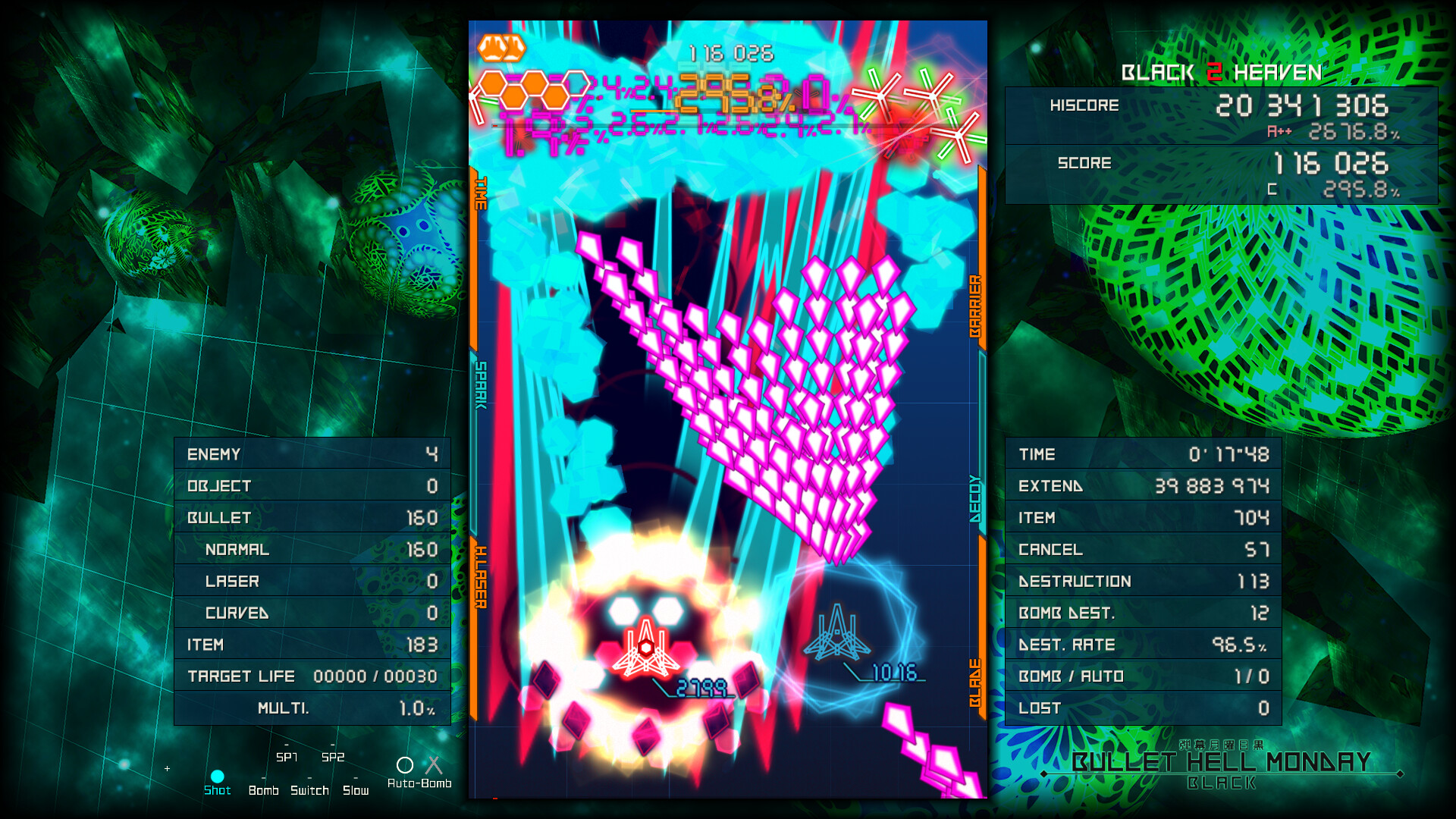 Bullet Hell Monday: Black screenshot 2