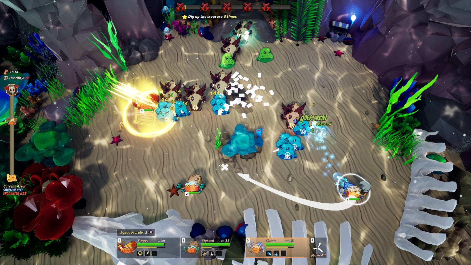Crab Raid Tactics screenshot 1