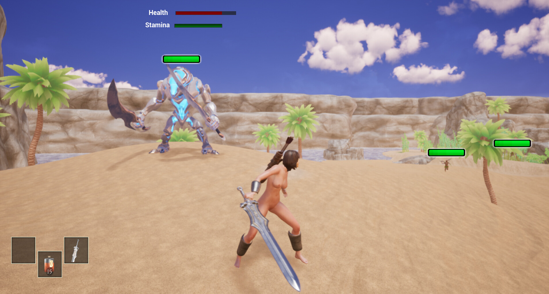 Naked Hero screenshot 2