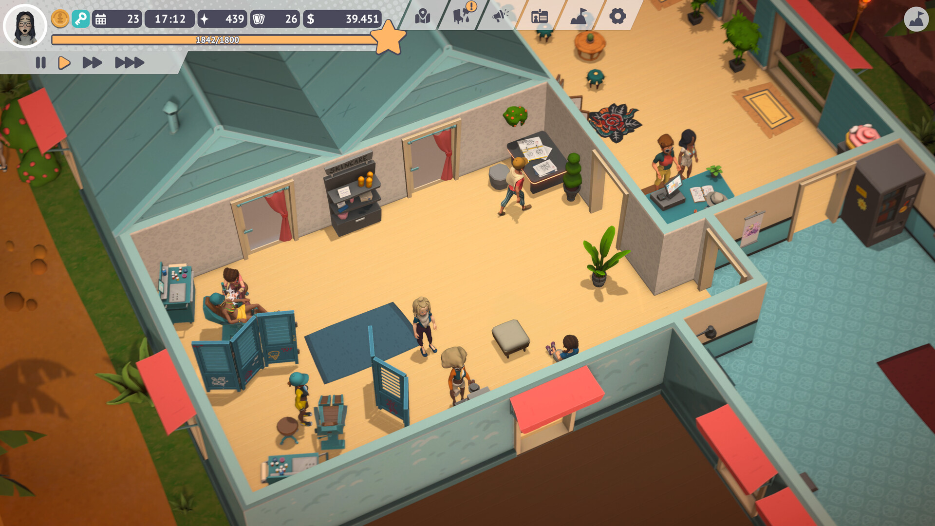 Tattoo Tycoon screenshot 1