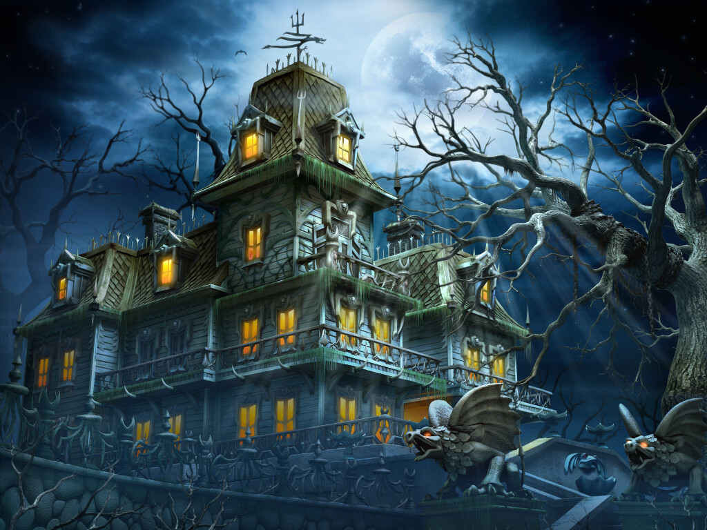 Cursed House Match 3 Puzzle screenshot 1