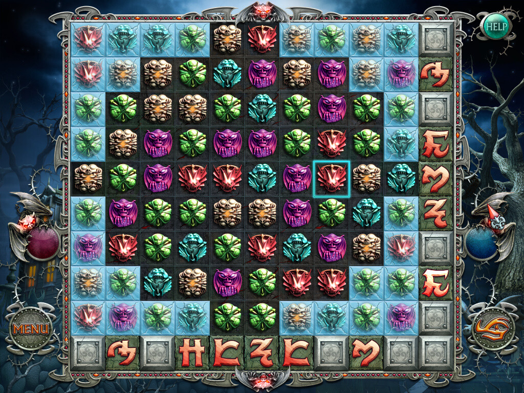Cursed House Match 3 Puzzle screenshot 6