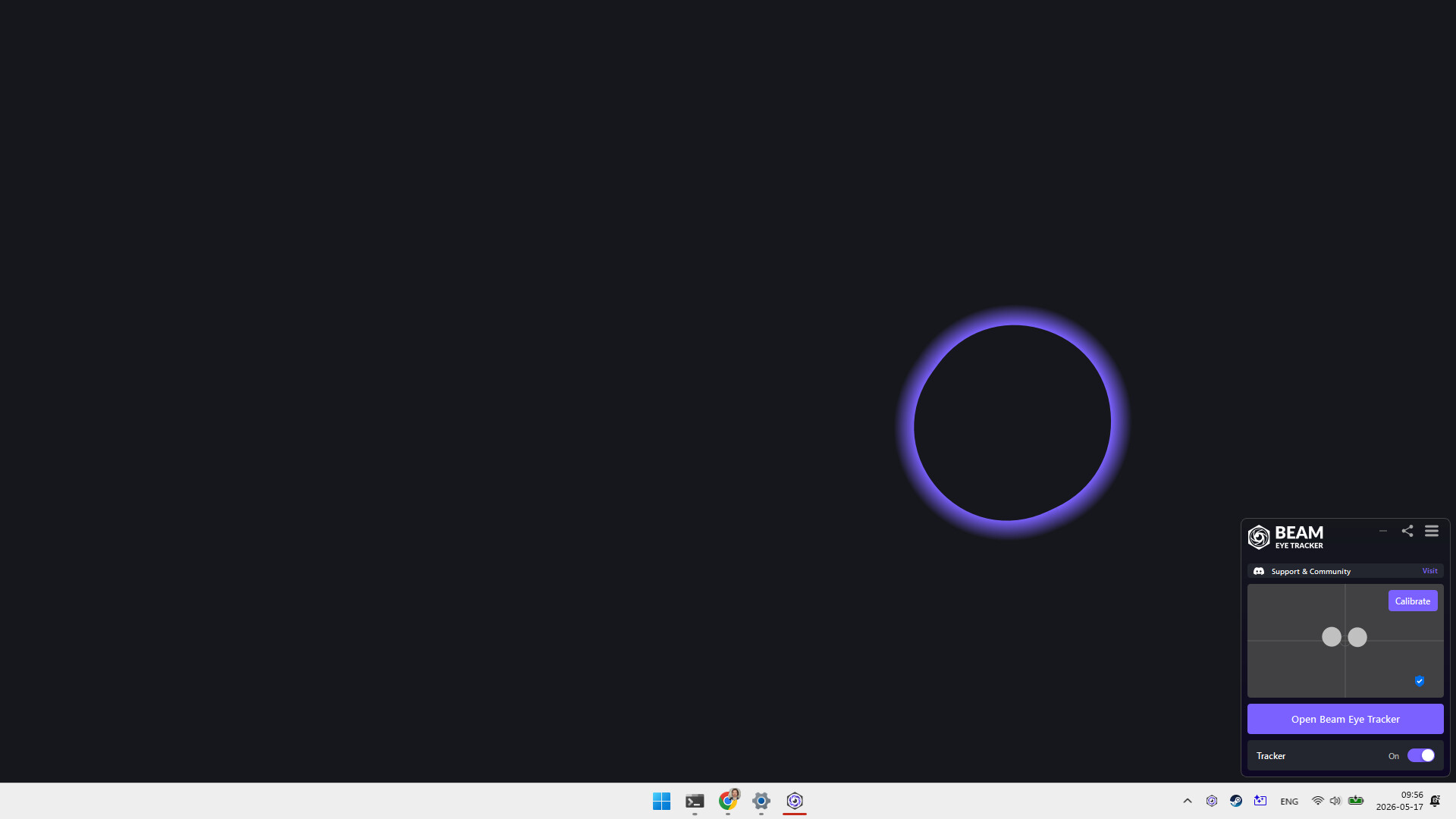 Beam Eye Tracker screenshot 1