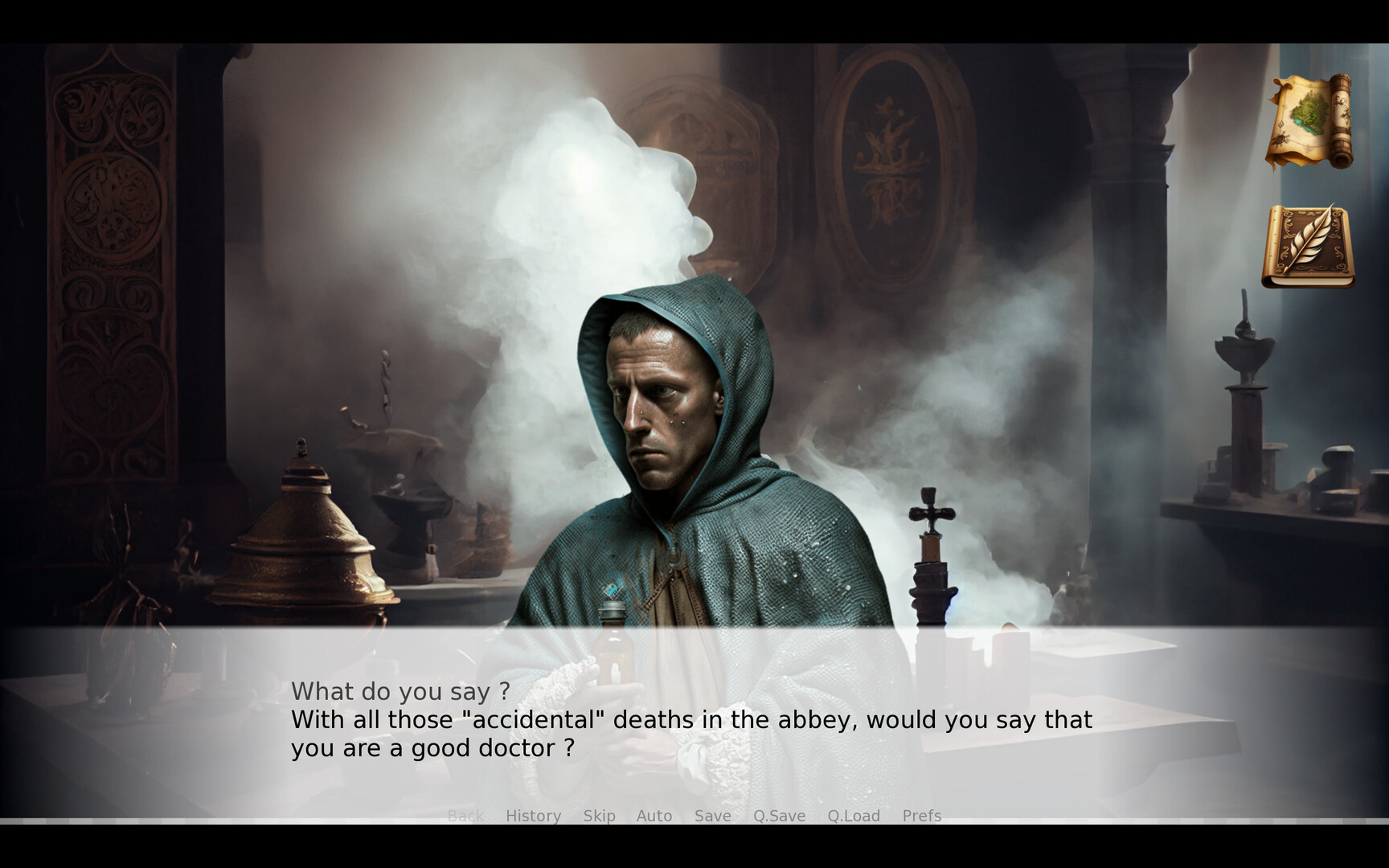 Danse Macabre AI Text RPG screenshot 2