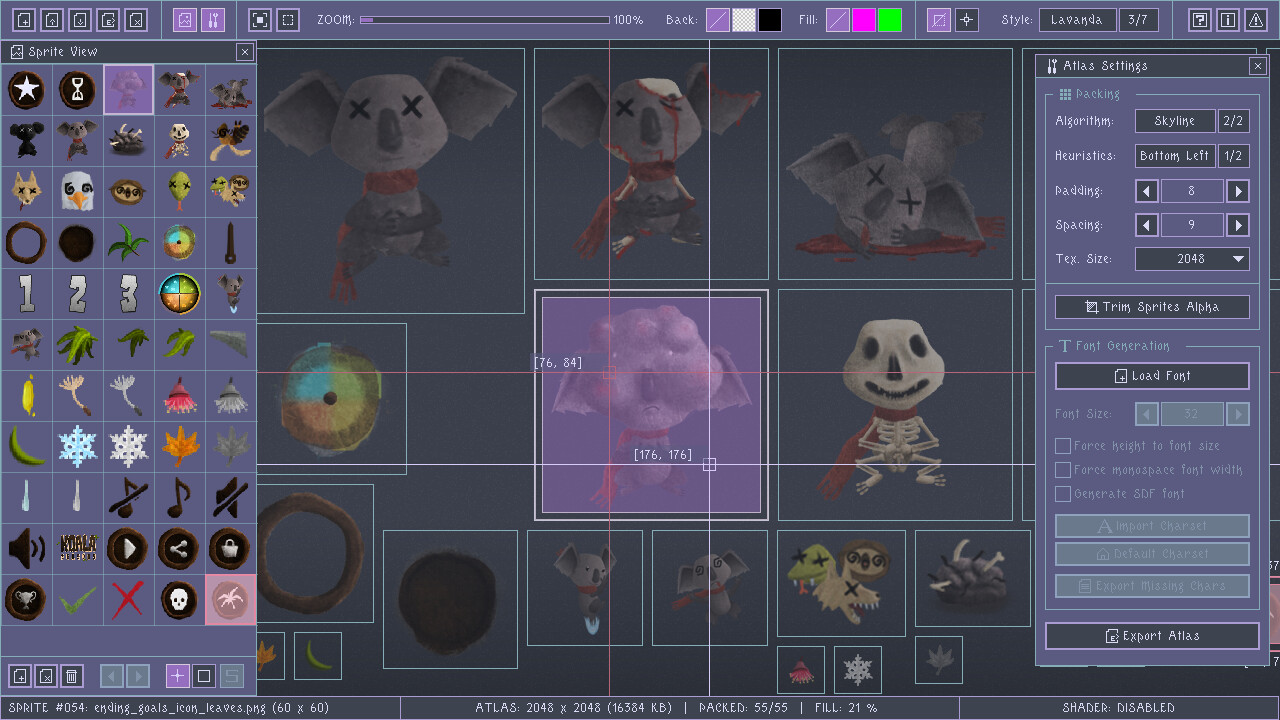 rTexPacker screenshot 2