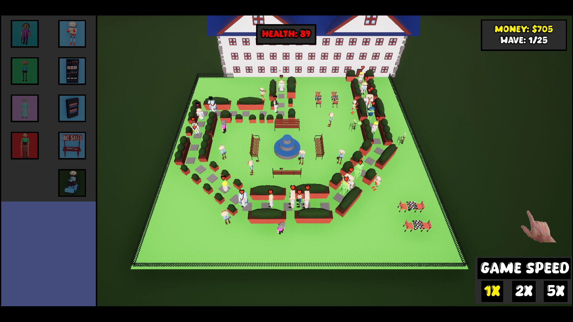 Retirement Home Tower Defense screenshot 11