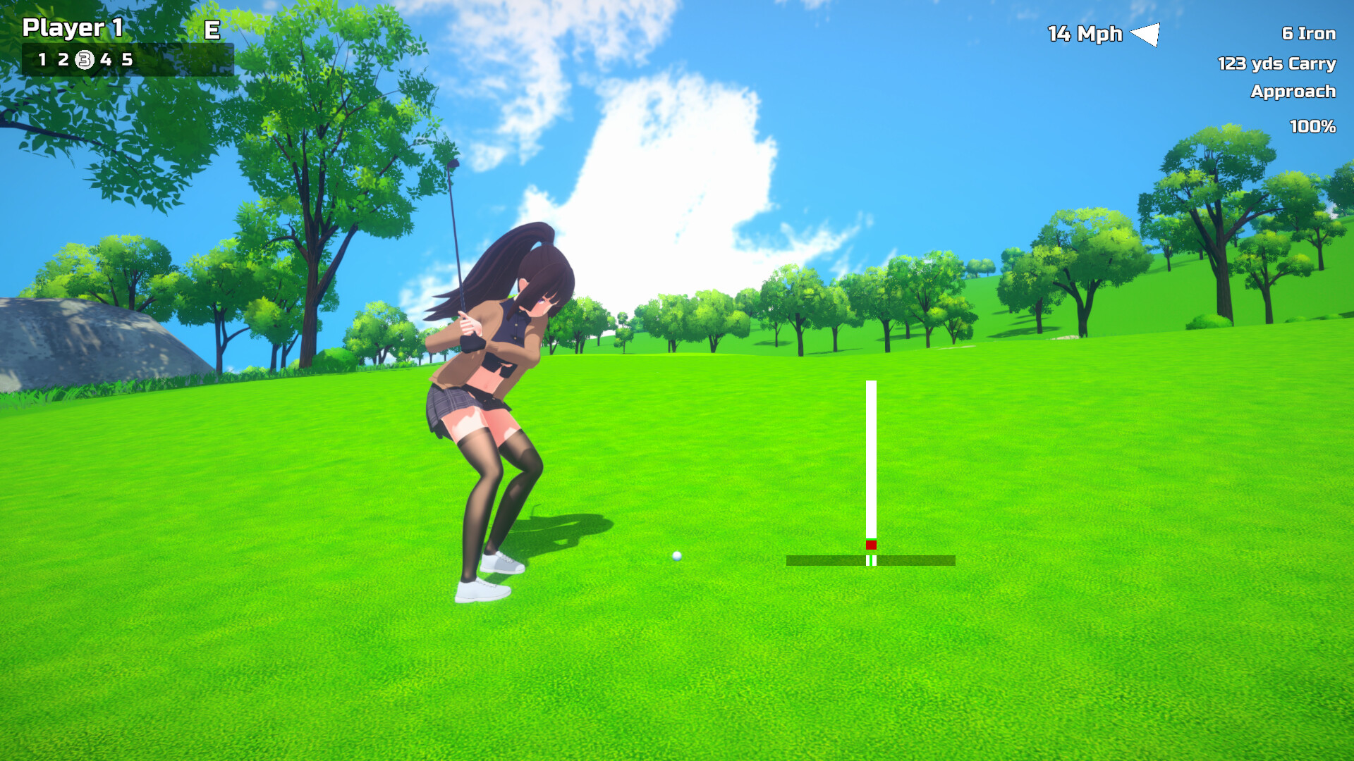Endless Anime Golf screenshot 2