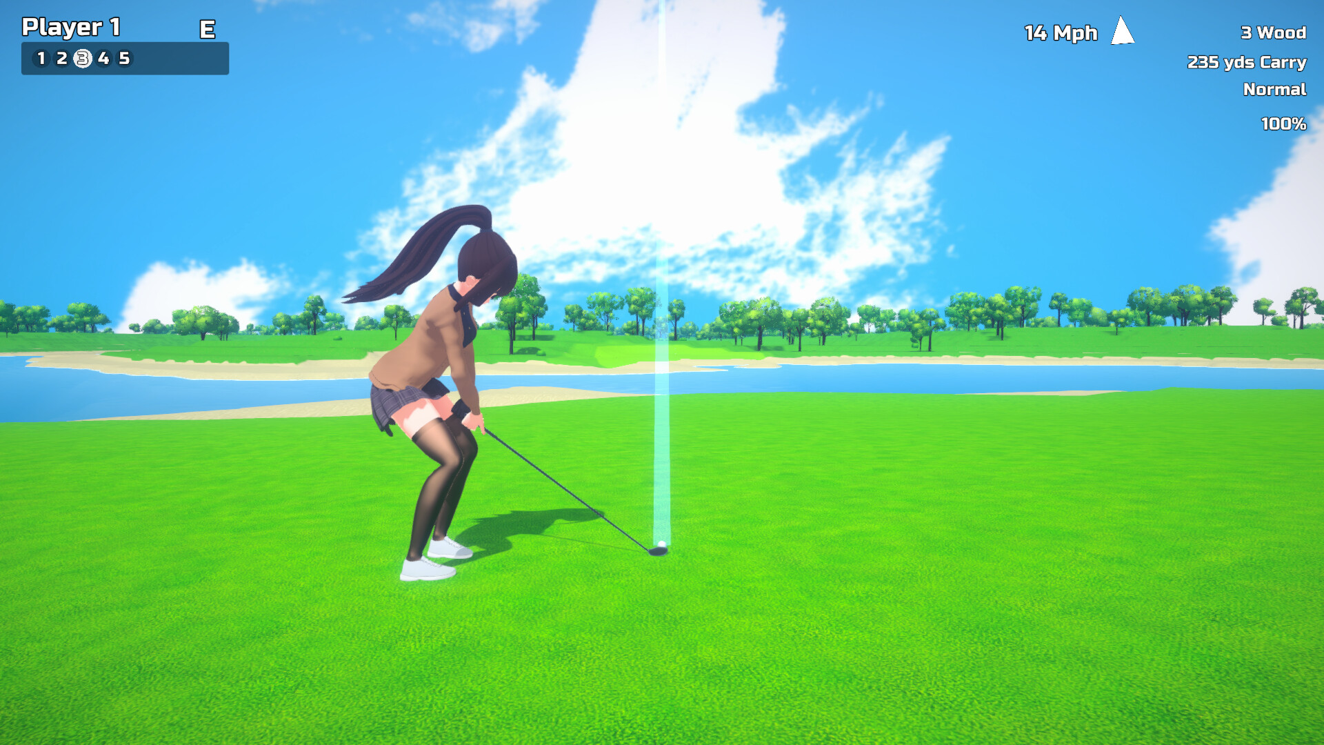 Endless Anime Golf screenshot 1