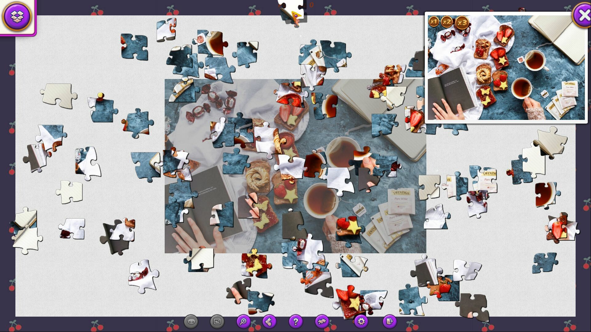 Tasty Jigsaw. Happy Hour 3 screenshot 4