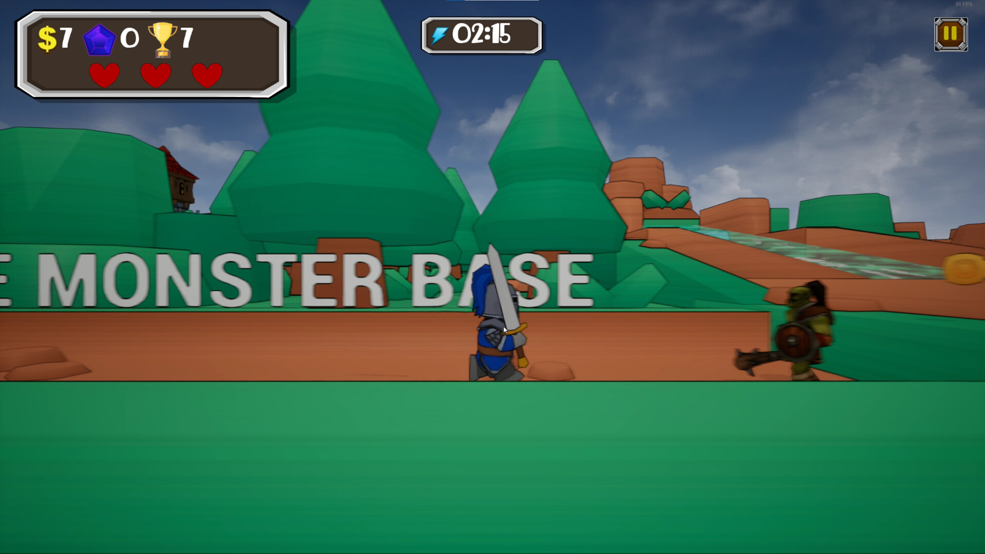 The Monster War screenshot 1