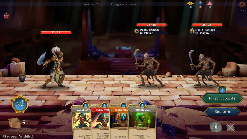 Creeping Deck: Pharaoh's Curse Prologue screenshot 3