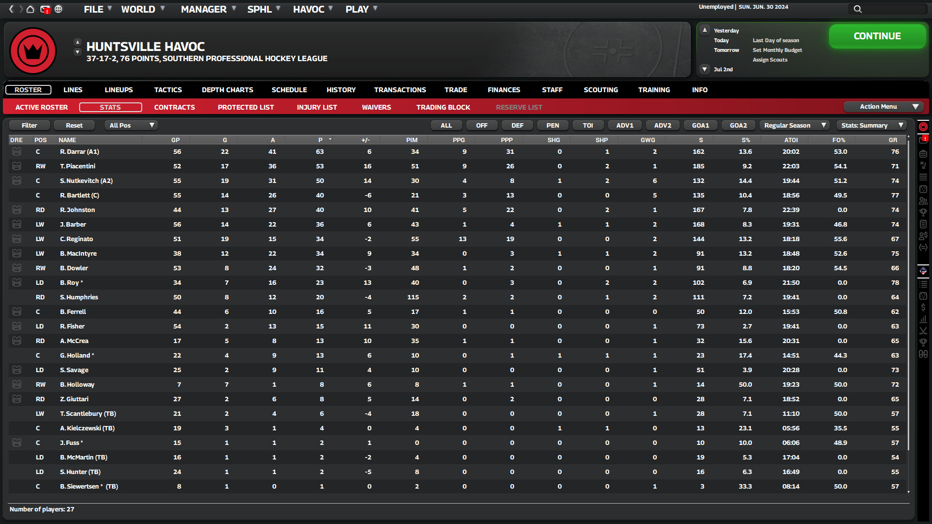 Franchise Hockey Manager 10 screenshot 11