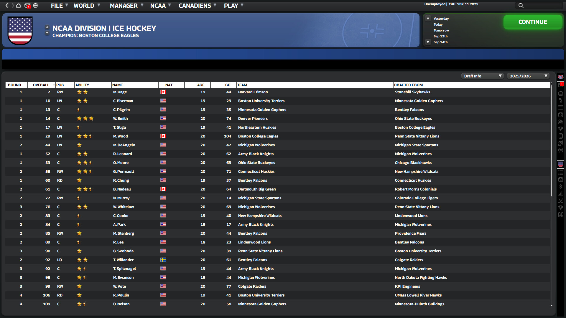 Franchise Hockey Manager 10 screenshot 18