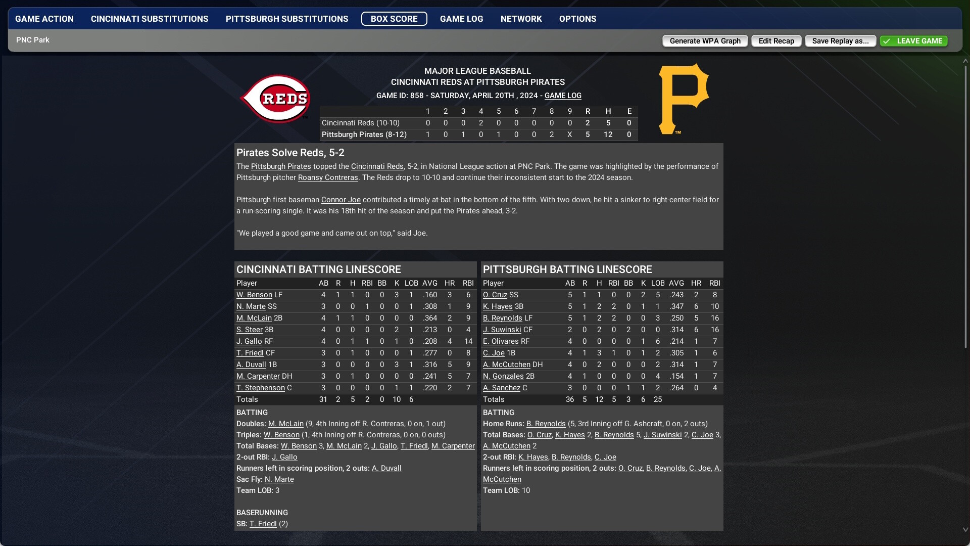 Out of the Park Baseball 25 screenshot 14