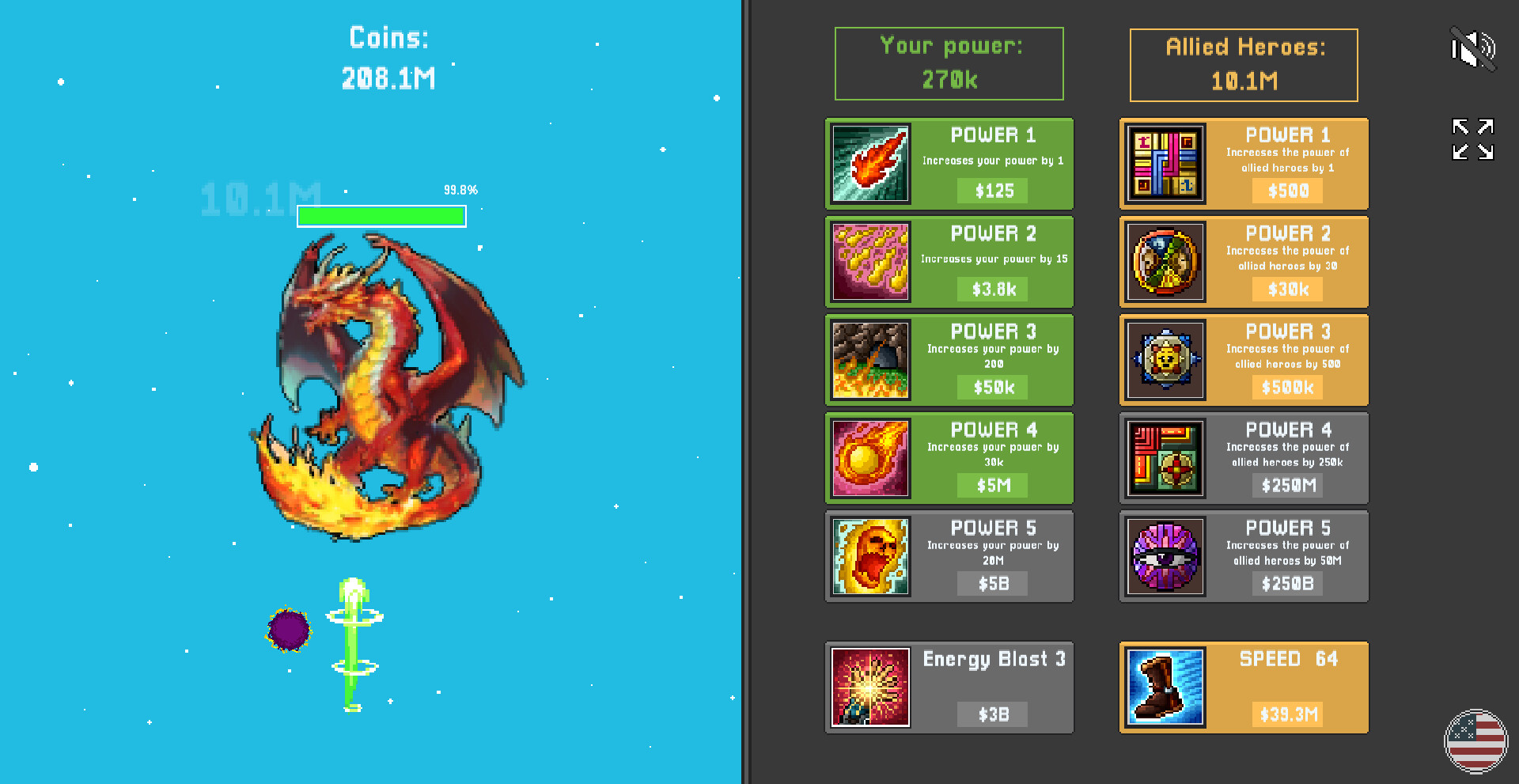 Idle Dragon Clicker screenshot 1