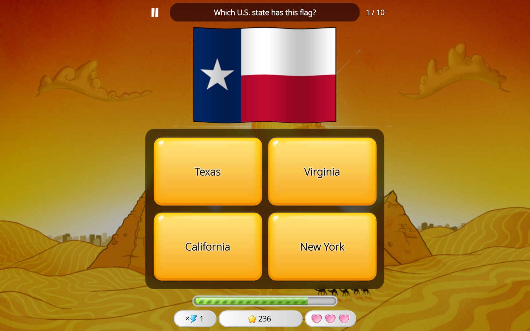 World Capitals Quizzer screenshot 3