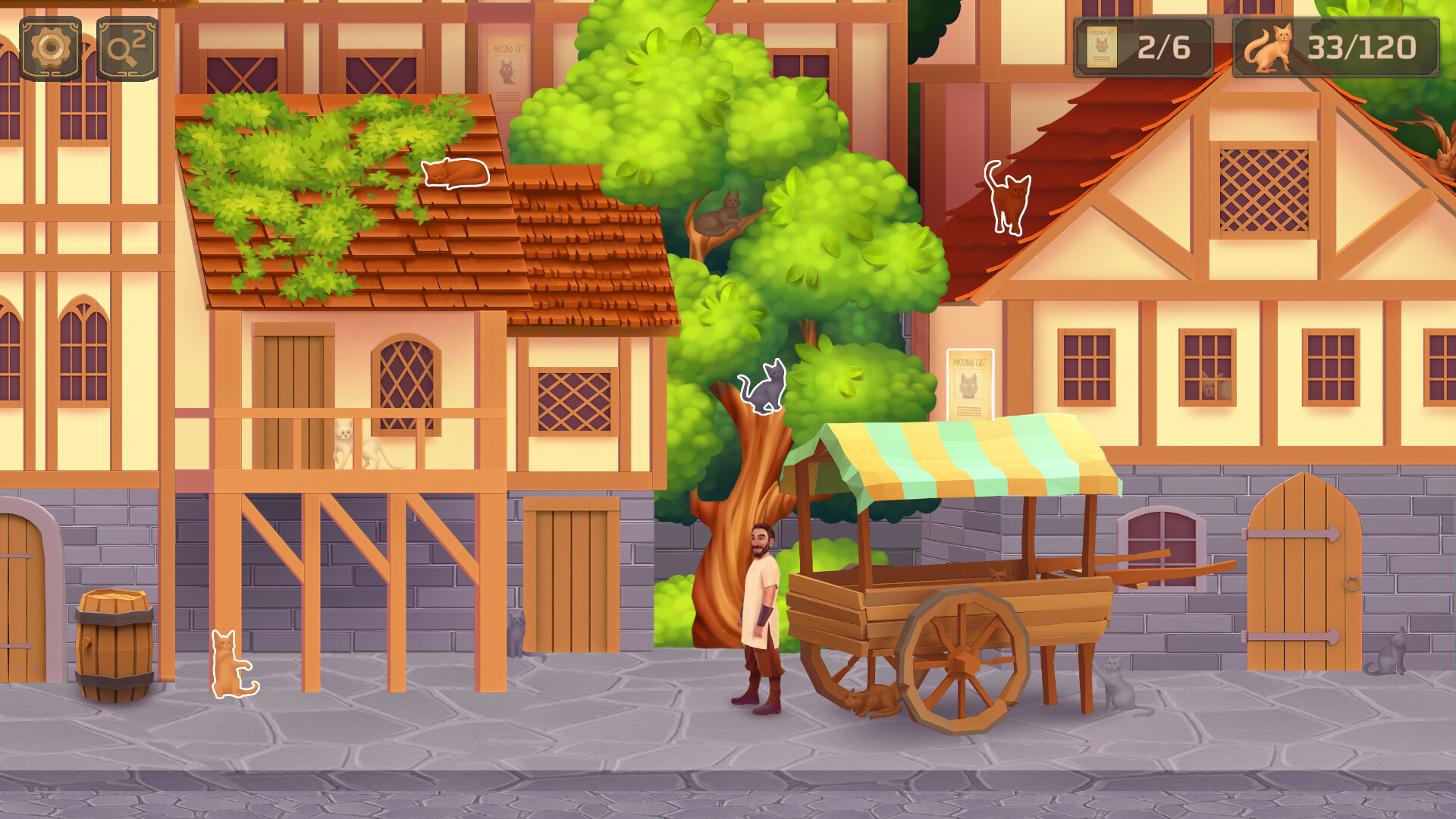 Cat Search in Medieval Times screenshot 2